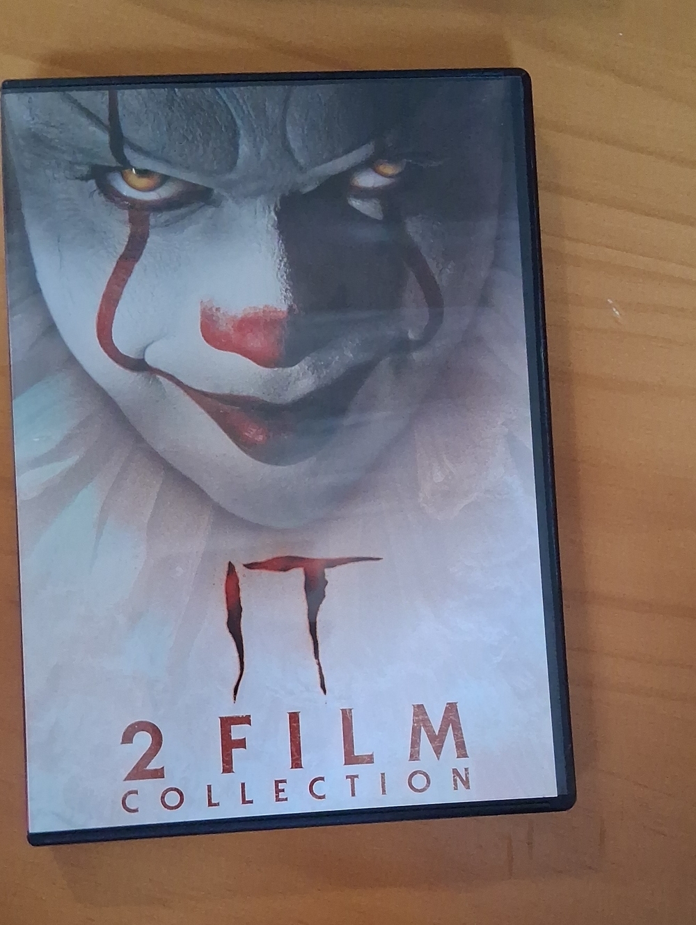 Horror Movie Wall Art - White and Red Pennywise Poster
